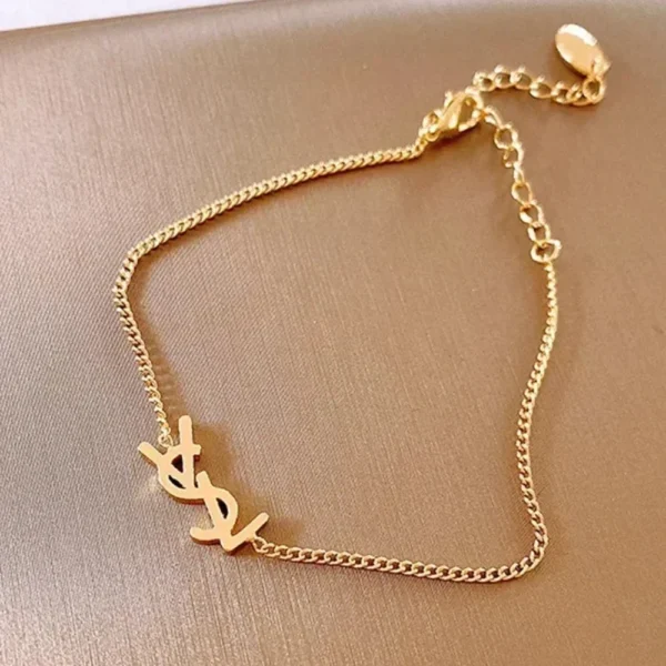 stainless steel letter earrings for women