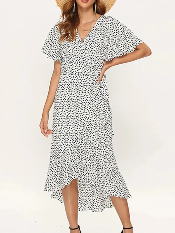 summer beach maxi dress women