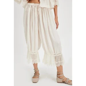 women's y2k loose fit bloomers cropped pants