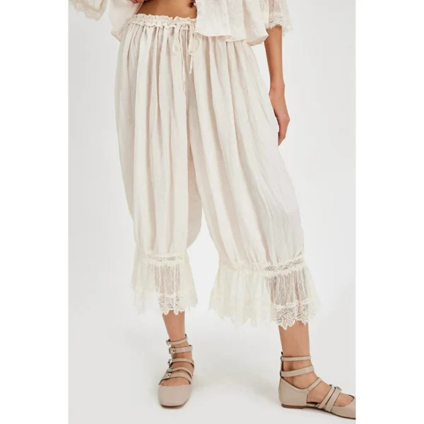 women's y2k loose fit bloomers cropped pants
